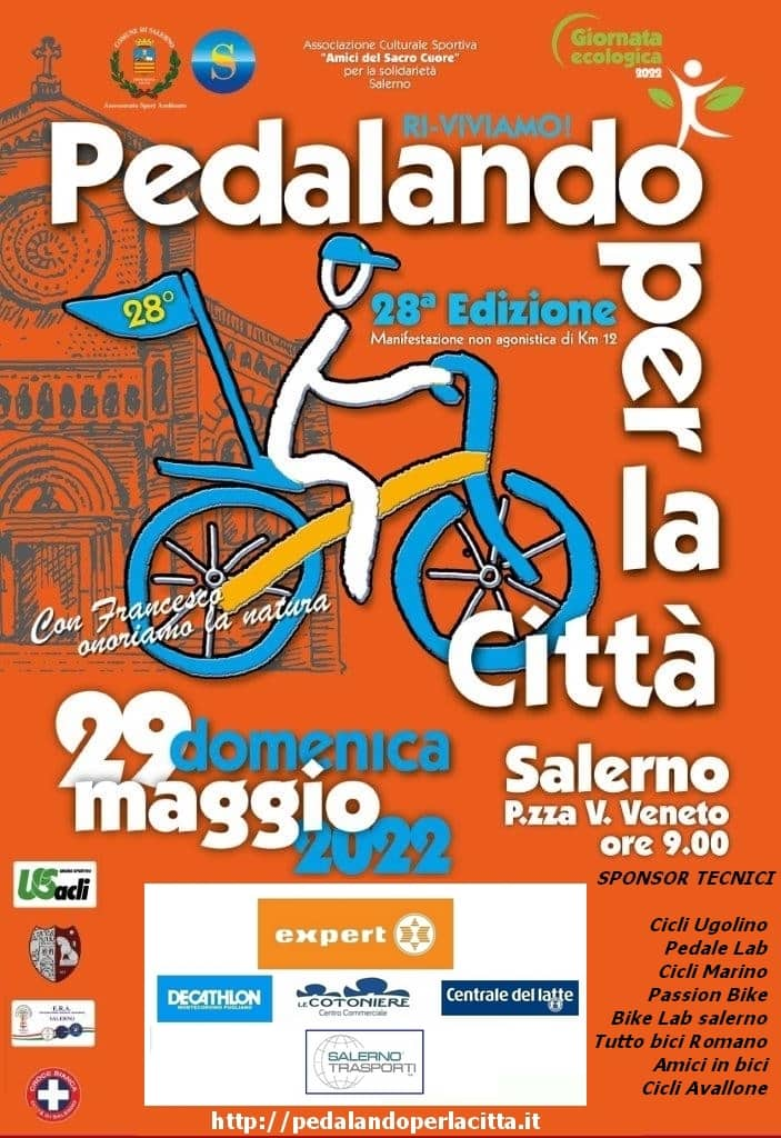 Pedalando per la città